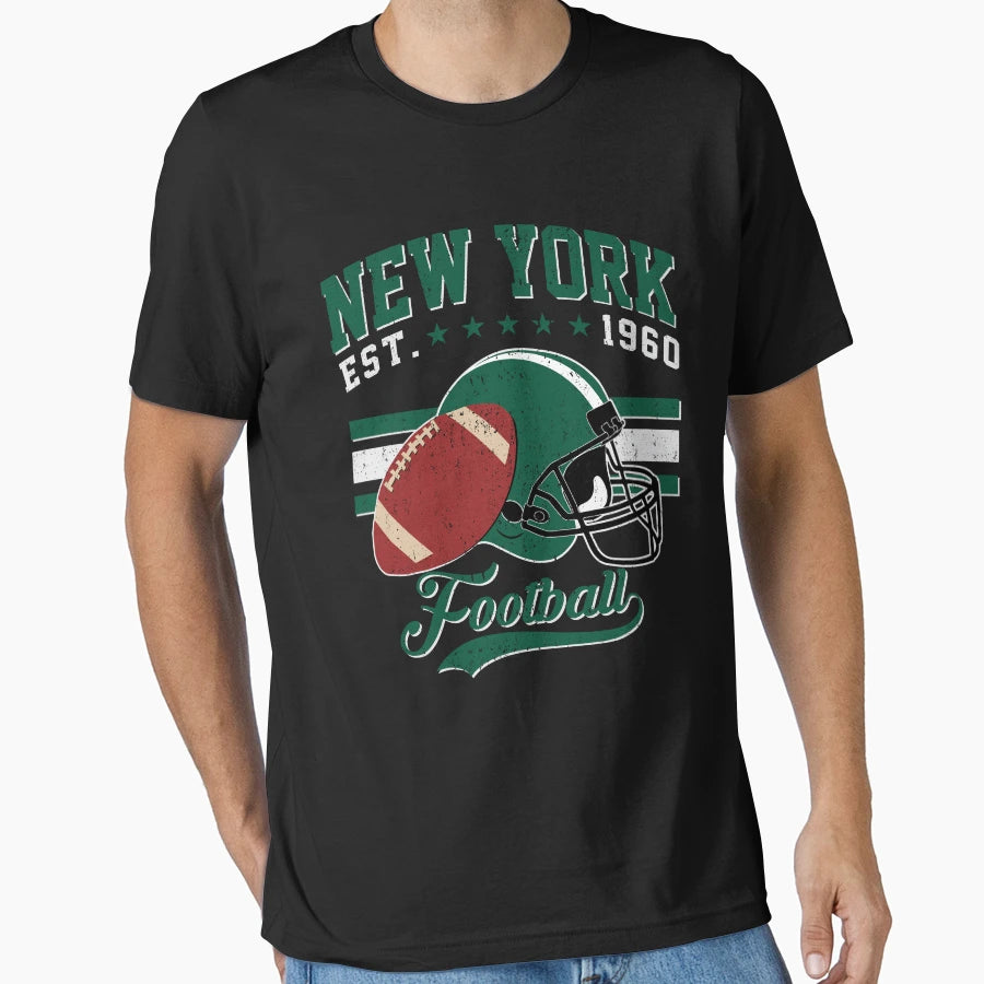 New York Football T-Shirt - Trendy Graphic for Adults - T-Shirt, Sweatshirt, Hoodie