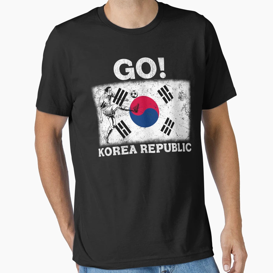 World Cup Russia 2018 Korea Republic T-Shirt - Custom Art Print Unisex - T-Shirt, Sweatshirt, Hoodie