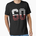 Usa Number 60 College Baseball Jersey T-Shirt - Unique Graphic for Adults - T-Shirt, Sweatshirt, Hoodie