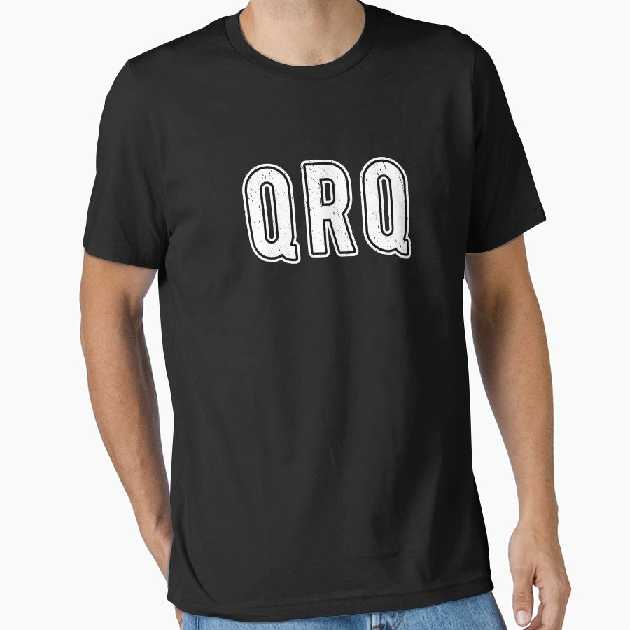 Qrq Q Code Ham Radio T-Shirt - Graphic Print Men Women - T-Shirt, Sweatshirt, Hoodie