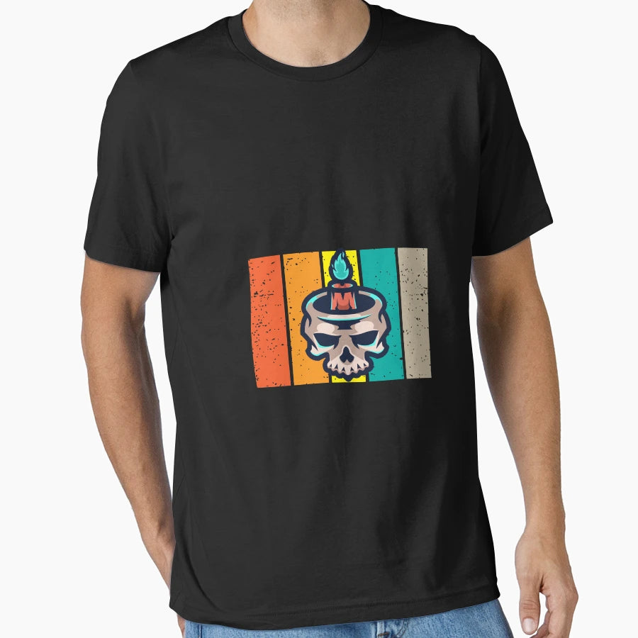 Halloween Jack O Lantern Gamer T-Shirt - Fun Novelty Design for Adults - T-Shirt, Sweatshirt, Hoodie