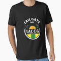 Tailgate And Tacos Football Accessories T-Shirt - Graphic Print for Adults - T-Shirt, Sweatshirt, Hoodie