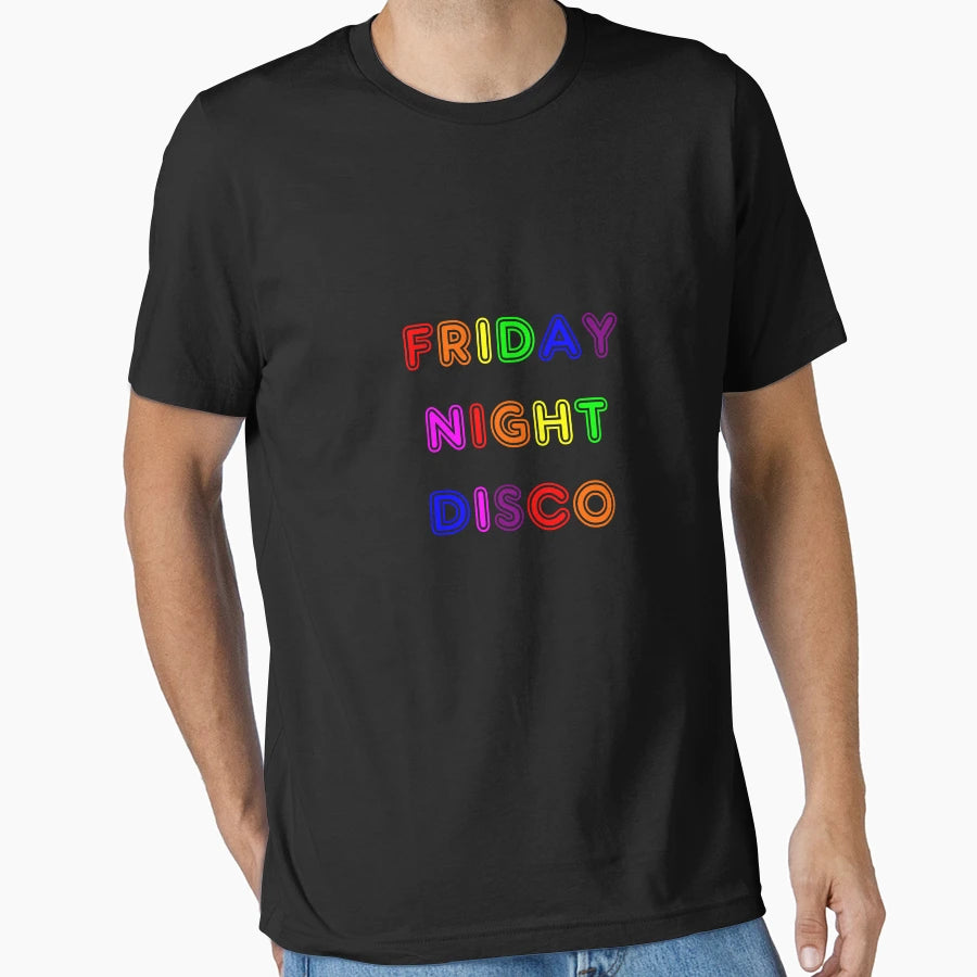 Friday Night Disco Version 1 T-Shirt - Aesthetic Graphic Men Women - T-Shirt, Sweatshirt, Hoodie