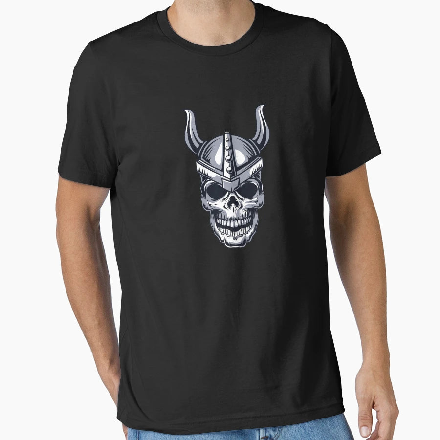 Viking Skull War Raider T-Shirt - Graphic Print Men Women - T-Shirt, Sweatshirt, Hoodie