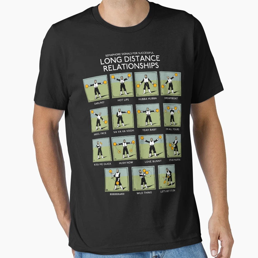 Long Distance Relationships Successful T-Shirt - Trendy Graphic Men Women - T-Shirt, Sweatshirt, Hoodie