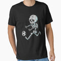 Skeleton Soccer Halloween T-Shirt - Streetwear Style Men Women - T-Shirt, Sweatshirt, Hoodie