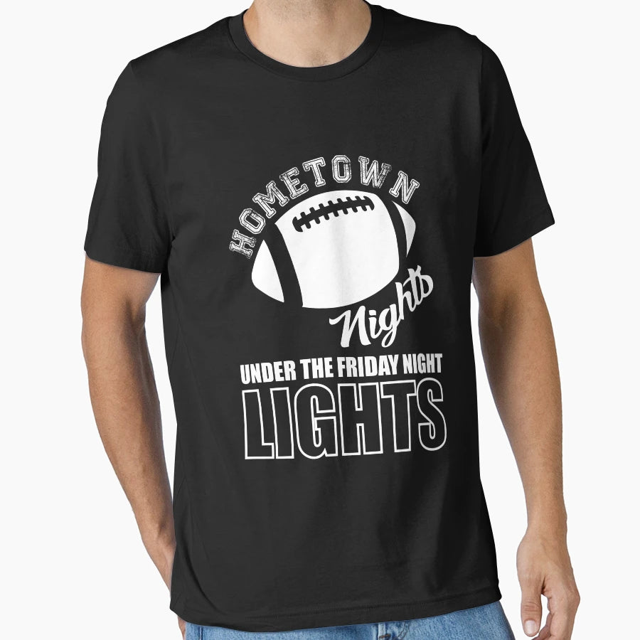 Hometown Nights T-Shirt - Minimalist Print for Adults - T-Shirt, Sweatshirt, Hoodie