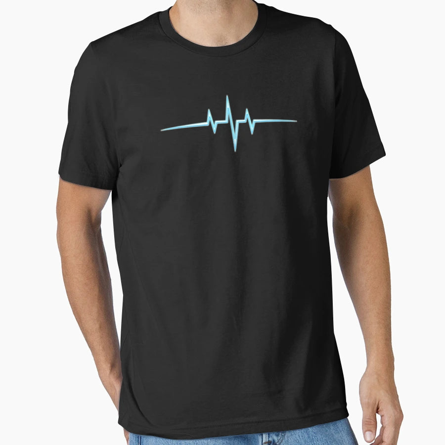 Music Pulse Frequency Wave Sound T-Shirt - Novelty Apparel for Adults - T-Shirt, Sweatshirt, Hoodie