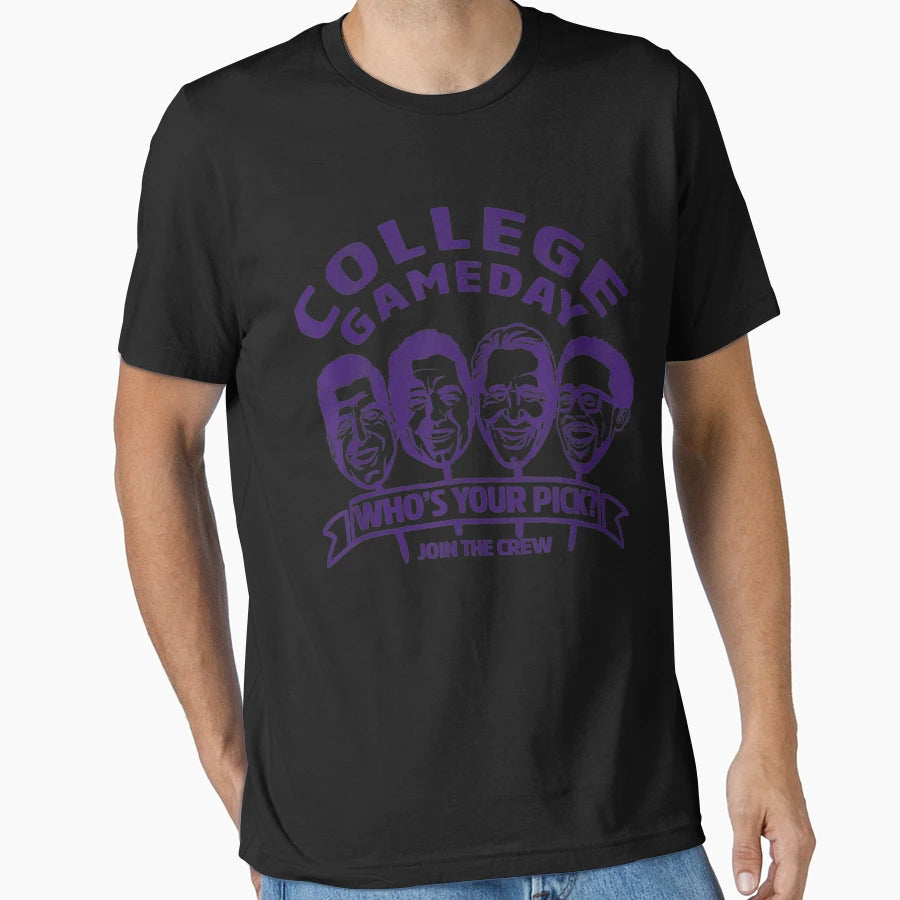 Espn College Gameday Whos T-Shirt - Unique Graphic Unisex - T-Shirt, Sweatshirt, Hoodie