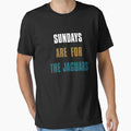 Sundays Are Jaguars Jacksonville T-Shirt - Minimalist Print for Adults - T-Shirt, Sweatshirt, Hoodie