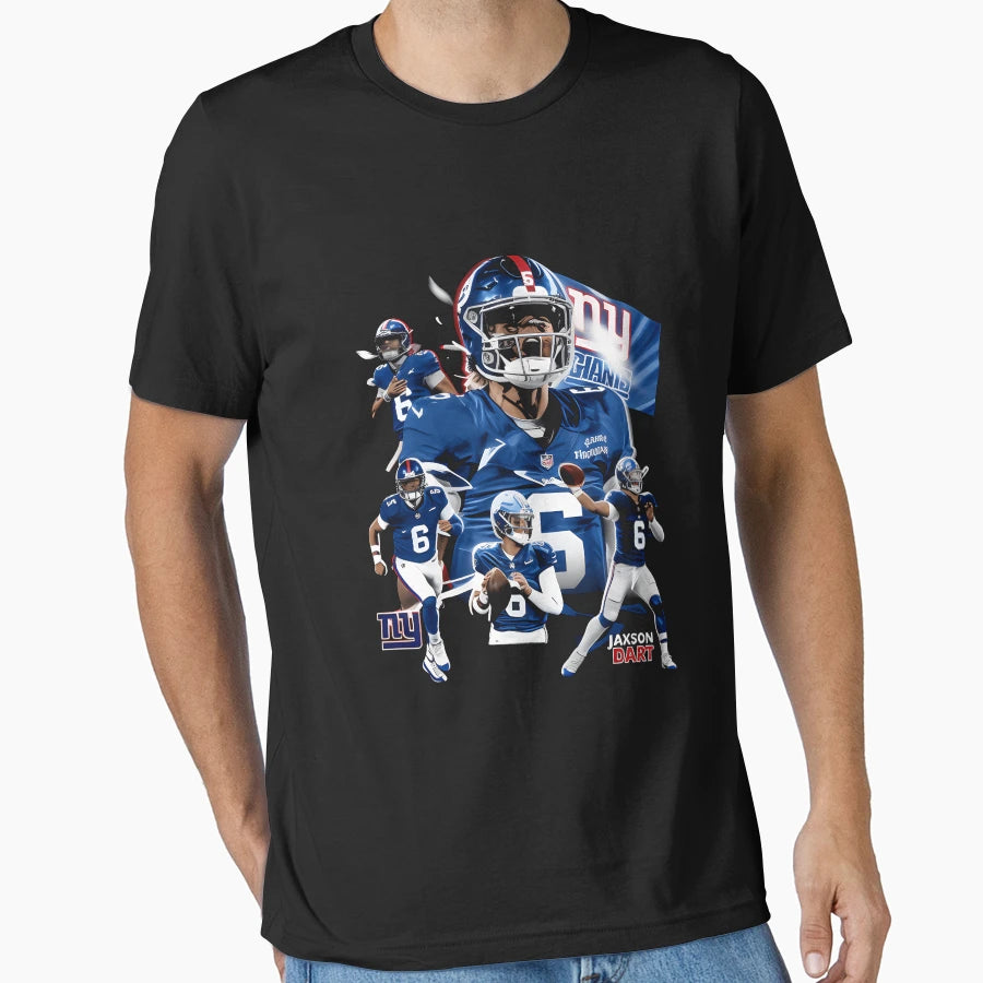Jaxson Dart New York Giants T-Shirt - Novelty Apparel Men Women - T-Shirt, Sweatshirt, Hoodie