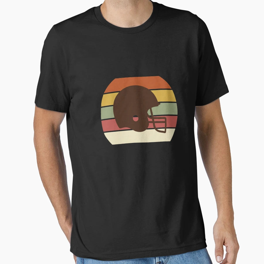 Football Helmet American Football Fan T-Shirt - Novelty Apparel Men Women - T-Shirt, Sweatshirt, Hoodie