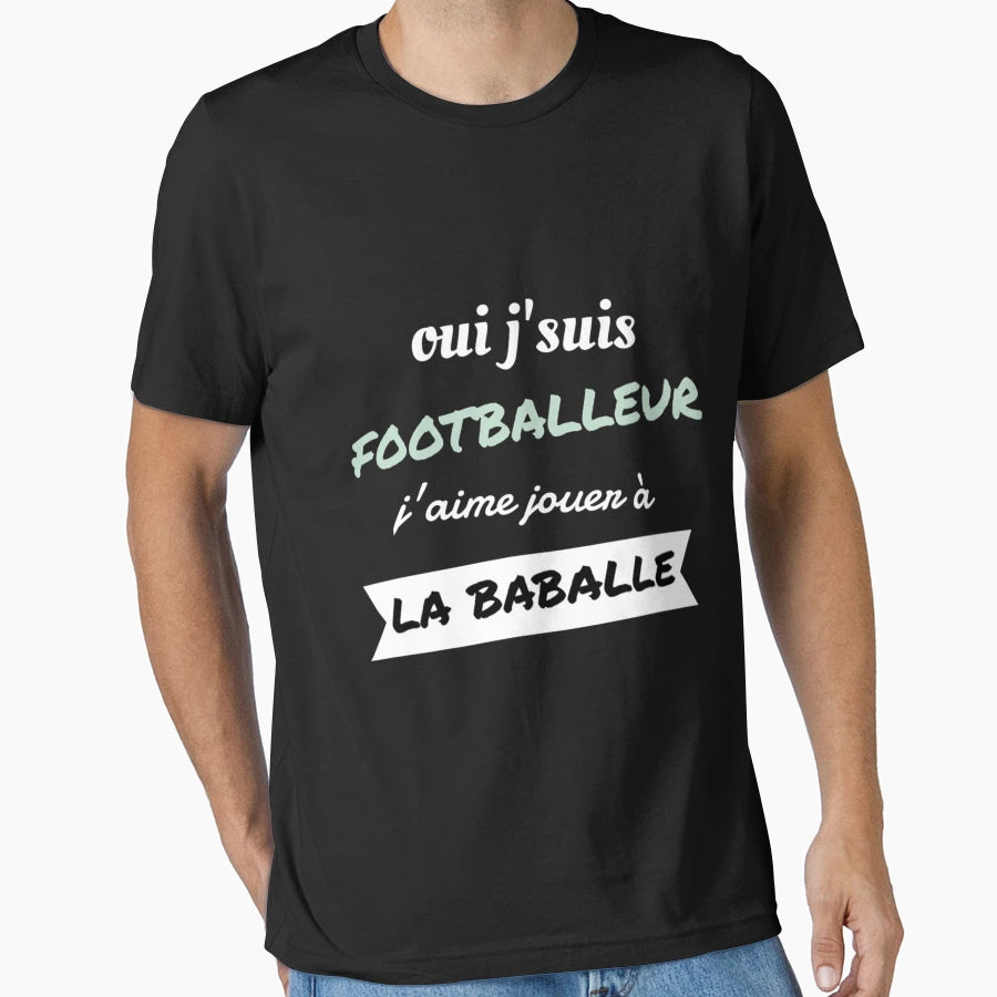 Yes I Am Footballer I Like To Play La T-Shirt - Unique Graphic Unisex - T-Shirt, Sweatshirt, Hoodie