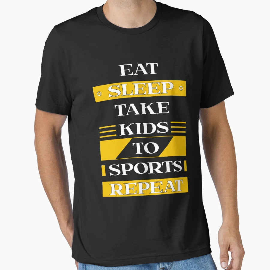 Funny Eat Sleep Take To Sports T-Shirt - Streetwear Style for Adults - T-Shirt, Sweatshirt, Hoodie