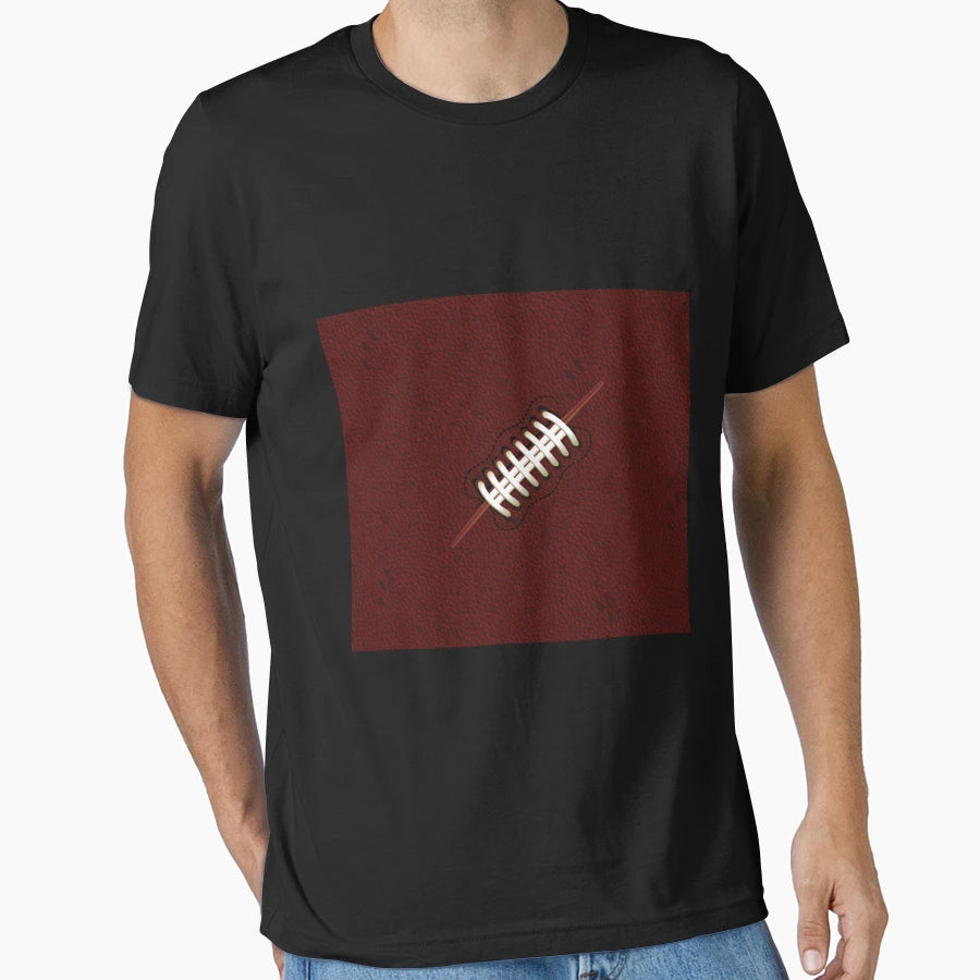 American Football Ball T-Shirt - Minimalist Print Unisex - T-Shirt, Sweatshirt, Hoodie
