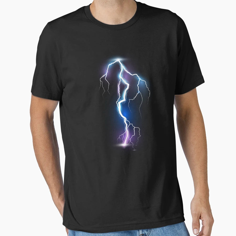 Lightning Lightning Thunderstorm T-Shirt - Aesthetic Graphic Men Women - T-Shirt, Sweatshirt, Hoodie