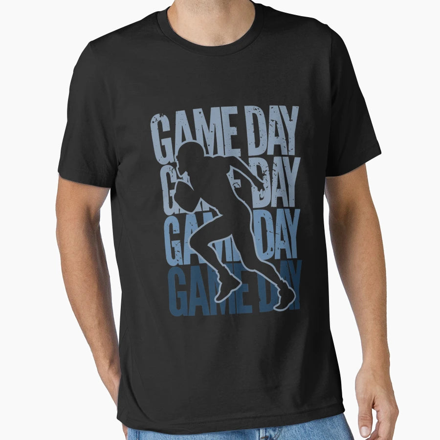 Game Day Football Football Lovers T-Shirt - Aesthetic Graphic Men Women - T-Shirt, Sweatshirt, Hoodie