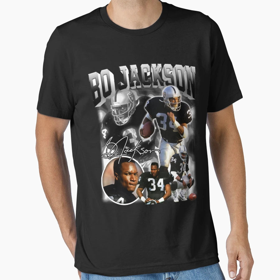 Bo Jackson T-Shirt - Unique Graphic for Adults - T-Shirt, Sweatshirt, Hoodie