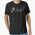 Nurse Stethoscope Heartbeat T-Shirt - Fun Novelty Design for Adults - T-Shirt, Sweatshirt, Hoodie