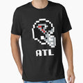 Atlanta Falcons Tecmo Super Bowl T-Shirt - Custom Art Print for Adults - T-Shirt, Sweatshirt, Hoodie
