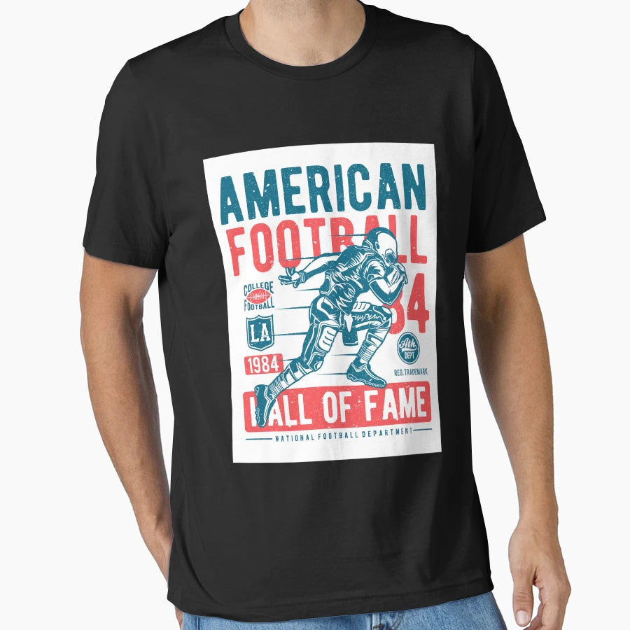 American Football T-Shirt - Minimalist Print Men Women - T-Shirt, Sweatshirt, Hoodie