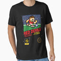 Red Devils 8 Bit Football Soccer T-Shirt - Novelty Apparel Unisex - T-Shirt, Sweatshirt, Hoodie