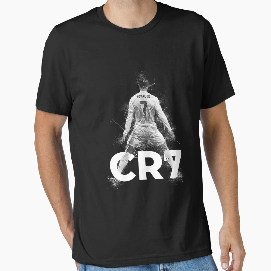 Cristiano Ronaldo Cr7 T-Shirt - Aesthetic Graphic Unisex - T-Shirt, Sweatshirt, Hoodie