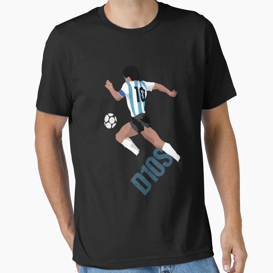 D10S Argentina T-Shirt - Aesthetic Graphic for Adults - T-Shirt, Sweatshirt, Hoodie