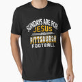 Pittsburgh Pro Football And Jesus T-Shirt - Trendy Graphic Men Women - T-Shirt, Sweatshirt, Hoodie