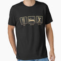Eat Sleep Golf T-Shirt - Trendy Graphic for Adults - T-Shirt, Sweatshirt, Hoodie