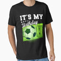 Birthday S 8 Soccer Its My 8Th T-Shirt - Minimalist Print Men Women - T-Shirt, Sweatshirt, Hoodie