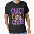 Coquette Cheer Bow Sport Leopard T-Shirt - Casual Everyday Wear Men Women - T-Shirt, Sweatshirt, Hoodie