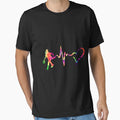 Basketball Heartbeat Tie Dye T-Shirt - Minimalist Print Unisex - T-Shirt, Sweatshirt, Hoodie