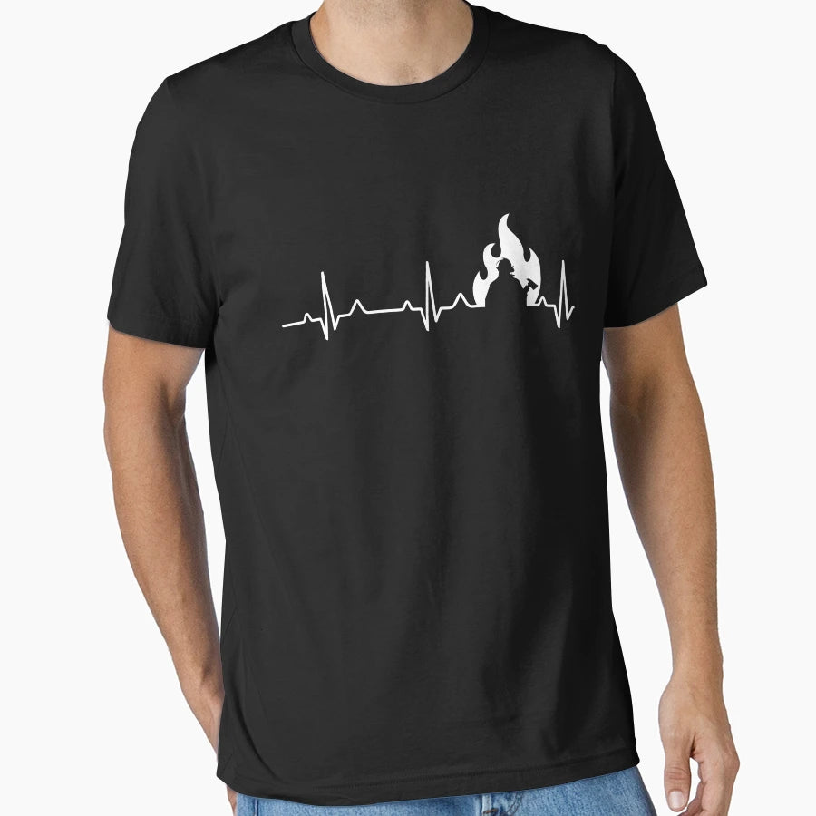 American Firefighter T-Shirt - Fun Novelty Design Unisex - T-Shirt, Sweatshirt, Hoodie