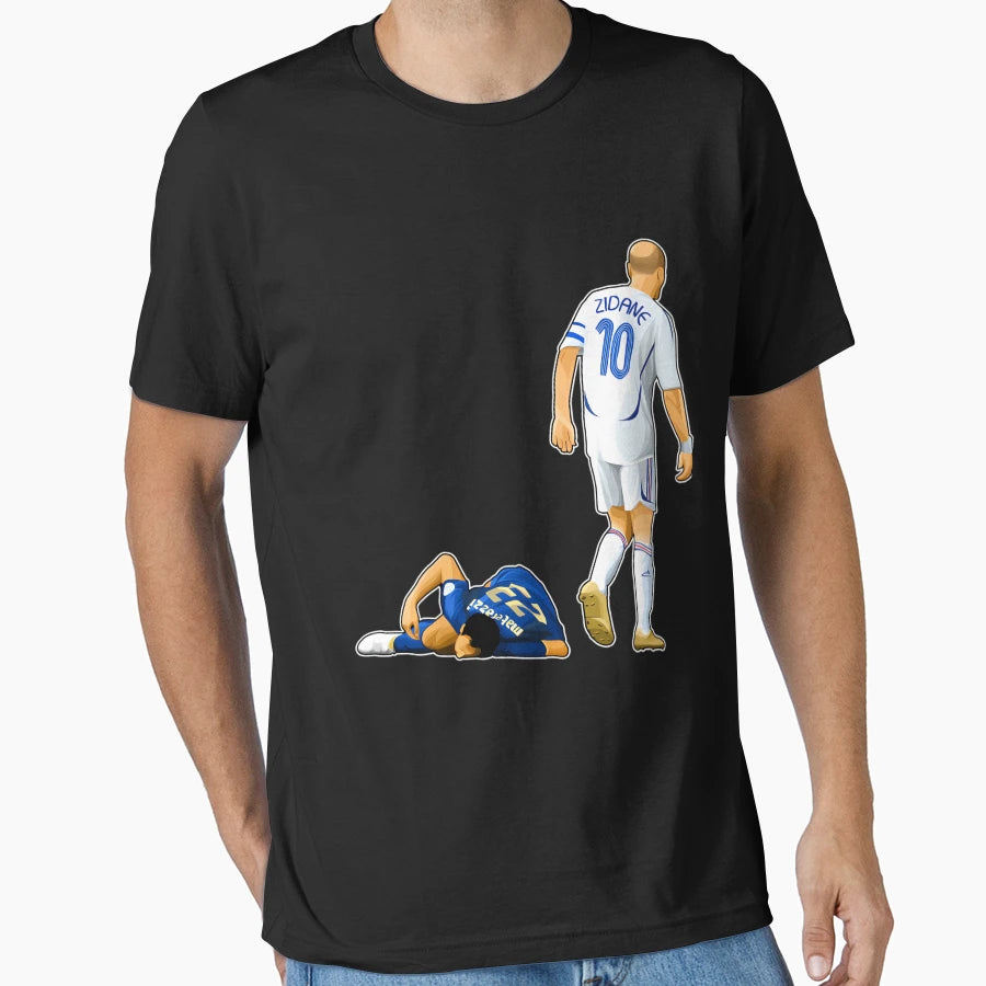 Zidane Hit Materazzi T-Shirt - Casual Everyday Wear for Adults - T-Shirt, Sweatshirt, Hoodie