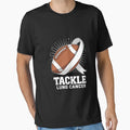 Tackle Lung Cancer Lung Cancer Awareness T-Shirt - Aesthetic Graphic Unisex - T-Shirt, Sweatshirt, Hoodie