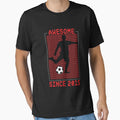 8Th Birthday 9 Yrs Old Awesome Since T-Shirt - Minimalist Print Men Women - T-Shirt, Sweatshirt, Hoodie