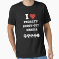 Football Penalty Shootout Lover T-Shirt - Casual Everyday Wear Unisex - T-Shirt, Sweatshirt, Hoodie