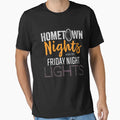 Hometown Nights Under Lights T-Shirt - Trendy Graphic for Adults - T-Shirt, Sweatshirt, Hoodie