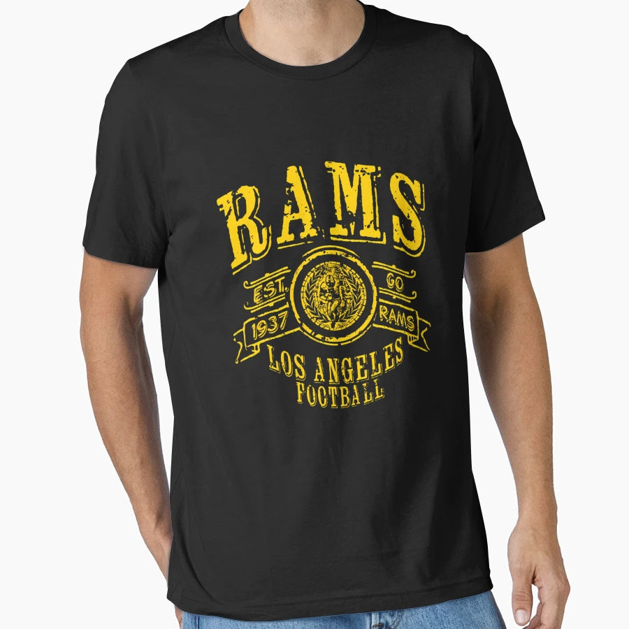 Rams Football Ramss Los Angeless T-Shirt - Novelty Apparel for Adults - T-Shirt, Sweatshirt, Hoodie