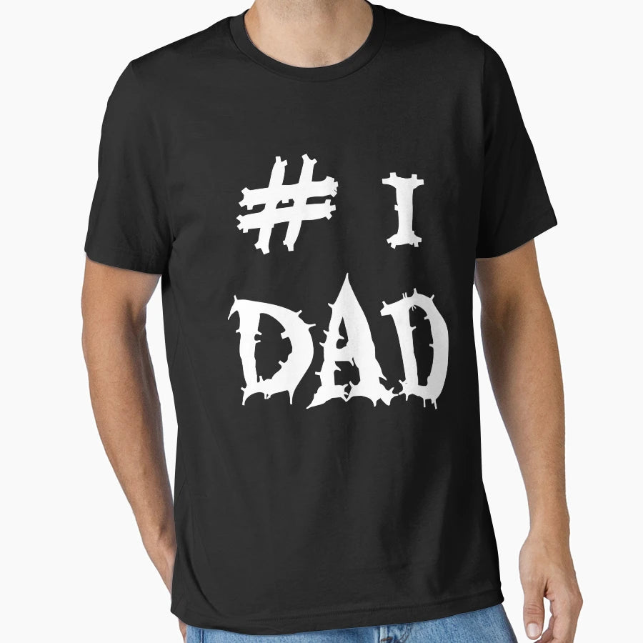 1 Dad Happy Fathers Day T-Shirt - Novelty Apparel Men Women - T-Shirt, Sweatshirt, Hoodie
