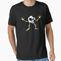 Football Skeleton T-Shirt - Custom Art Print for Adults - T-Shirt, Sweatshirt, Hoodie