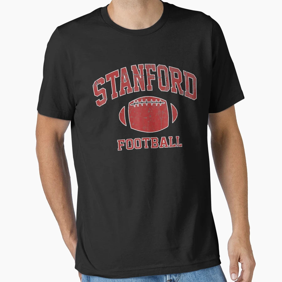 Stanford Football T-Shirt - Minimalist Print Men Women - T-Shirt, Sweatshirt, Hoodie