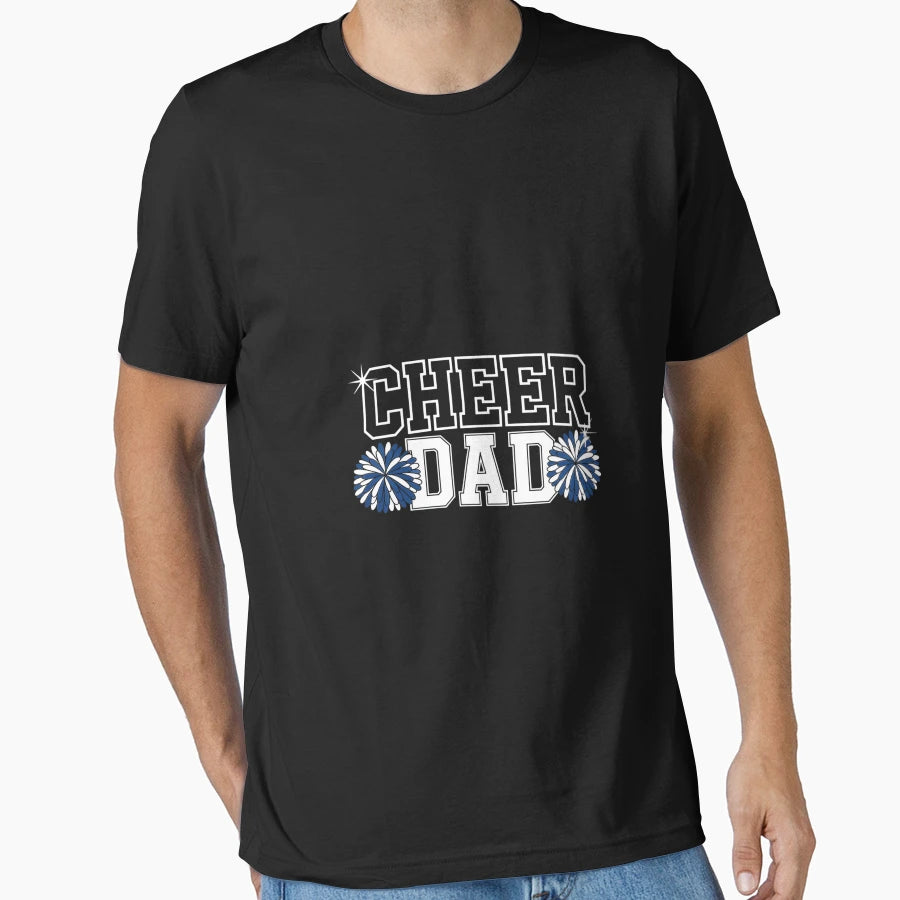 Proud Cheer Dad T-Shirt - Casual Everyday Wear for Adults - T-Shirt, Sweatshirt, Hoodie