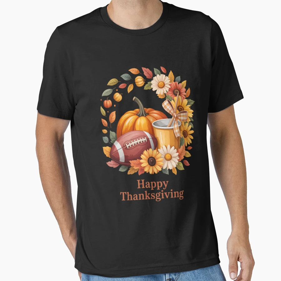 Tis Season Fall Autumn Football T-Shirt - Novelty Apparel Men Women - T-Shirt, Sweatshirt, Hoodie