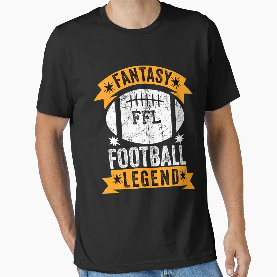 Fantasy Football Legend T-Shirt - Casual Everyday Wear for Adults - T-Shirt, Sweatshirt, Hoodie