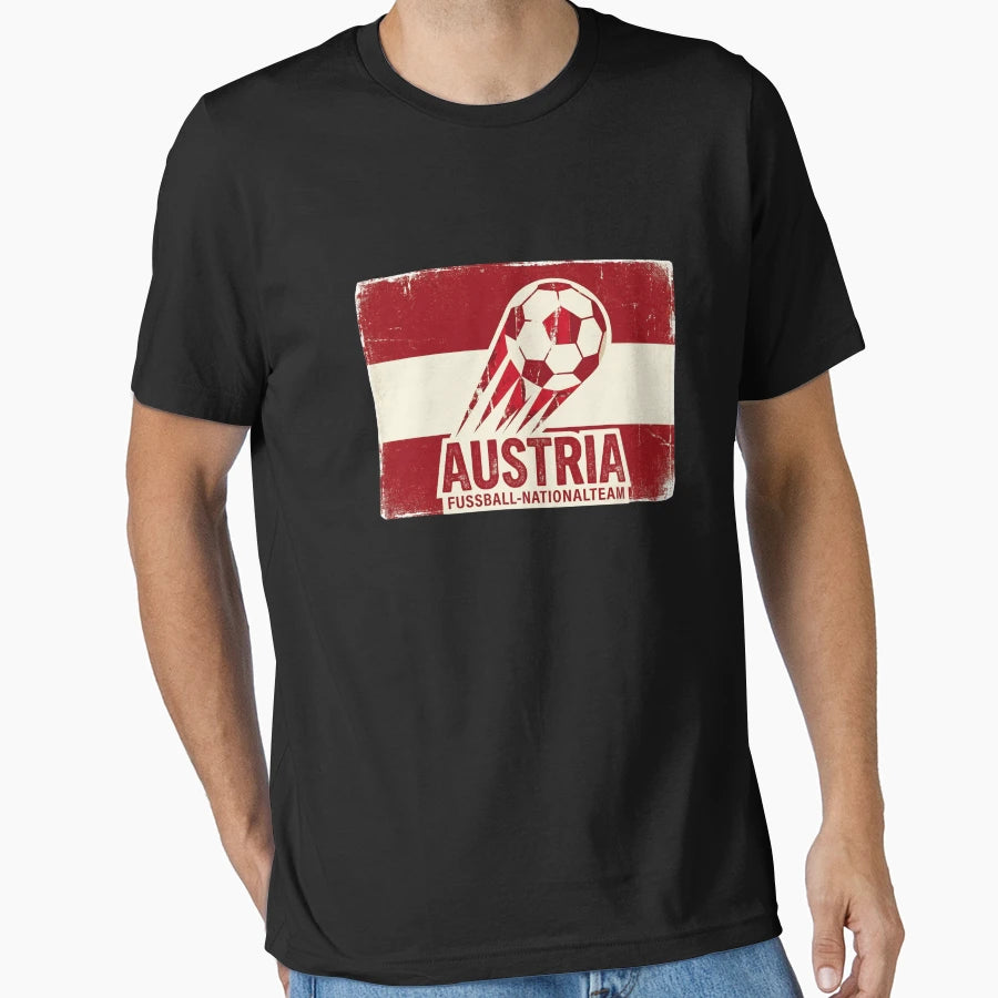 Austria Fussball Nationalteam T-Shirt - Casual Everyday Wear Unisex - T-Shirt, Sweatshirt, Hoodie