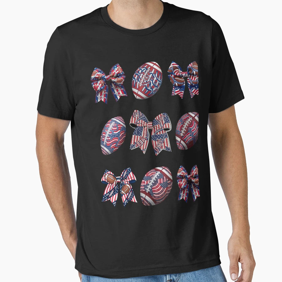 Coquette Football Lets American T-Shirt - Casual Everyday Wear Unisex - T-Shirt, Sweatshirt, Hoodie
