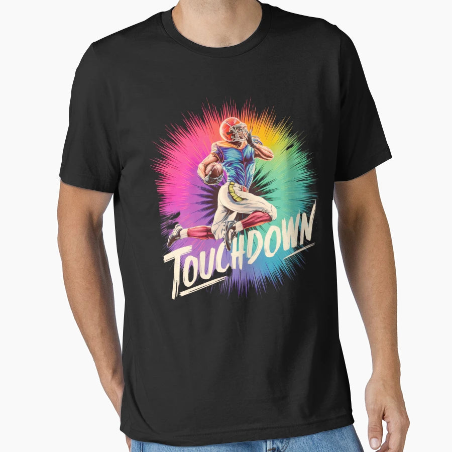 American Football Touchdown T-Shirt - Casual Everyday Wear for Adults - T-Shirt, Sweatshirt, Hoodie