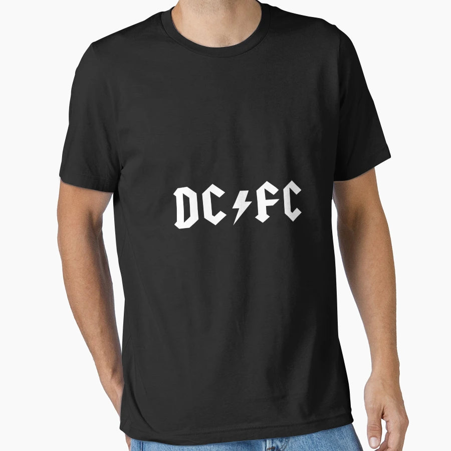 Dcfc White Black T-Shirt - Unique Graphic Unisex - T-Shirt, Sweatshirt, Hoodie